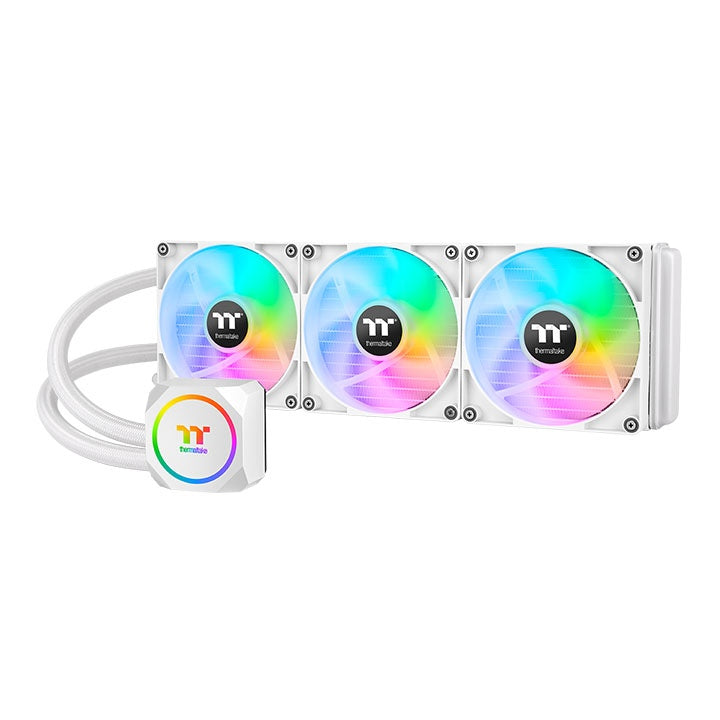 Thermaltake TH420 ARGB Sync All-In-One Liquid Cooler - Snow Edition CL-W369-PL14SW-A