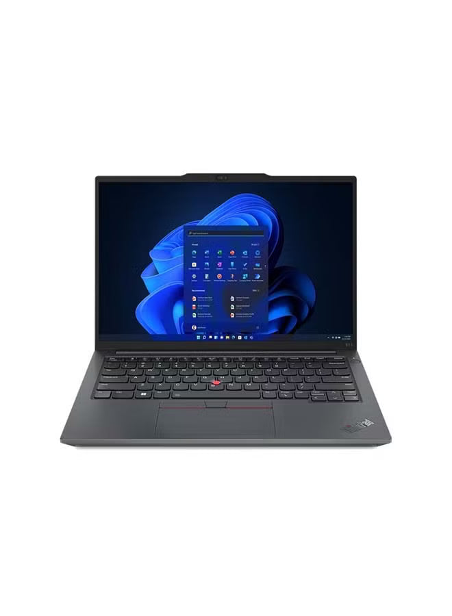Lenovo ThinkPad E14 Gen 5 (Intel) 13th Gen Cori7-1355U 16GB Memory Upgraded 512GB SSD 14" WUXGA IPS DOS NVidia RTX MX550 2GB Graphite Black Backlit Eng_Arabic KB