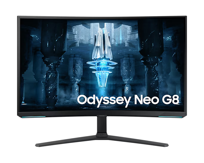 Samsung Odyssey Neo G8 32inches 4K 240Hz 1ms Curved Gaming Monitor | LS32BG850NMXUE