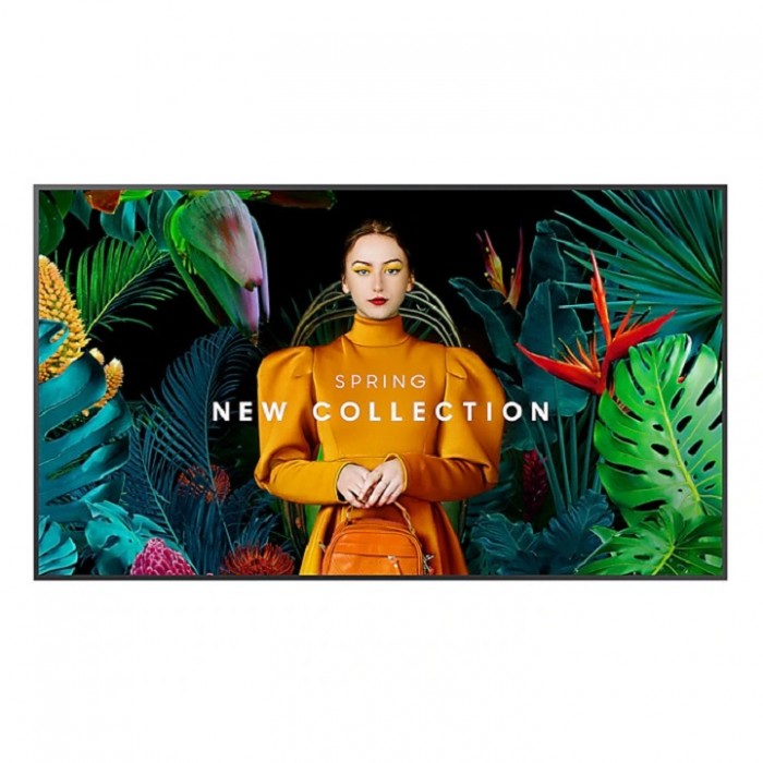 Samsung Crystal Signage QMC, 43" 4K UHD IPS Display, 75Hz Refresh Rate, 8ms Response LH43QMCEPGCXUE